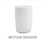 White wireless motion sensor