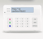 AT&T Control panel home security system