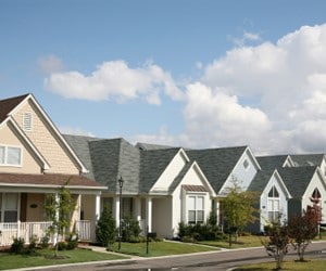 Row of Homes