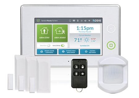 2gig home security system used by Select Security