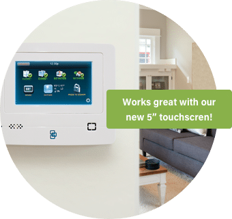new touchscreen panel offered by Protect America