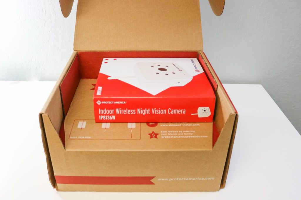 protect america alarm system in box