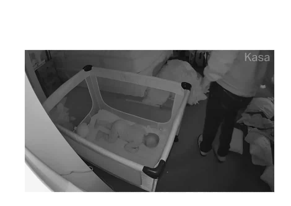 Home Intruder Caught on Video while Baby Sleeps