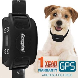 AngelaKerry Wireless Dog Fence System with GPS