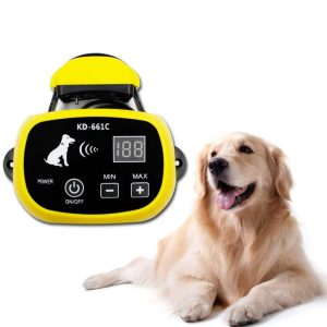 Depps Wireless Dog Containment System with Rechargeable Transmitter and Rechargeable Collar Receiver